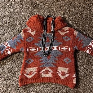 Western Aztec sweater